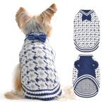 Cozy V-Neck Sweater for Small Dogs