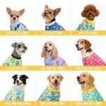 4 Pack Plaid Dog Pajamas for Small Pets