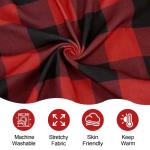 4 Pack Plaid Dog Pajamas for Small Pets