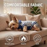 Cozy V-Neck Sweater for Small Dogs