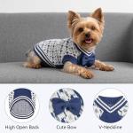 Cozy V-Neck Sweater for Small Dogs