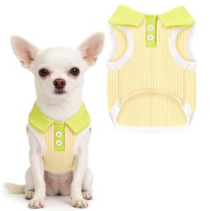 Stretchy Polo T-Shirt for Small Dogs