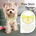 Stretchy Polo T-Shirt for Small Dogs