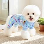 Cute 4 Pack Dog Pajamas for Small Dogs