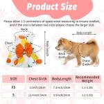 Floral Dog Dresses with Bowknot for Small Pets