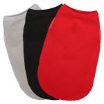 Colorful Sleeveless Cotton Dog Shirts - 3 Pack