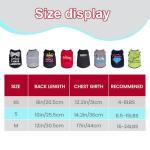 Funny Dog Shirts - 8 Pack Summer Vests