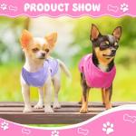 Cute Pink Dog Clothes Set for Small Dogs