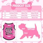 Funny Summer Dog T-Shirts - 6 Pack for Girls