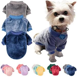 Cozy 3-Pack Dog Sweater Set for Winter