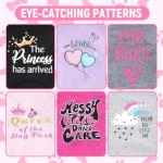 Funny Summer Dog T-Shirts - 6 Pack for Girls