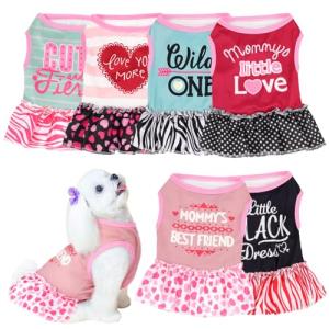 Cute 6 Pack Dress for Girl Dogs