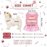 Cute 6 Pack Dress for Girl Dogs