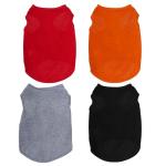 Summer Sleeveless Pet T-Shirts for Cats and Dogs