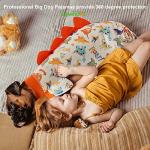 Jurassic Print Dog Pajamas for Large Dogs