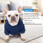 2 Pack Warm Dog Hoodies with Pockets