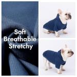 2 Pack Warm Dog Hoodies with Pockets