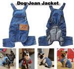 Stylish Denim Overalls for Small Dogs & Cats
