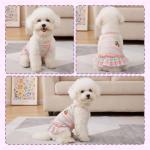 Cute Striped Dog T-Shirt for Spring and Summer