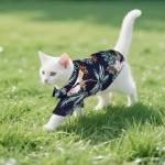 Floral Hawaii Summer Shirts for Small Dogs Cats