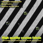 6-Pack Colorful Striped Dog Tank Tops