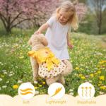 Floral Sunflower Dog Dresses for Small Pets