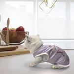 CooShou 4-Pack Cute Pet T-Shirts for Dogs & Cats