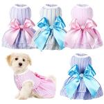 Summer Princess Dog Dresses for Small Dogs - 4 Pack