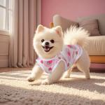 Cute Pink Dog T-Shirt for Summer Fun
