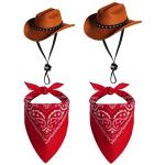 Choyaxo Cowboy Costume for Dogs and Cats