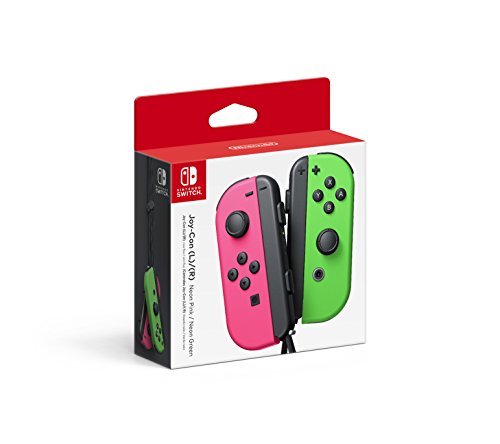 Nintendo Switch Joy-Con Neon Pink & Green Set