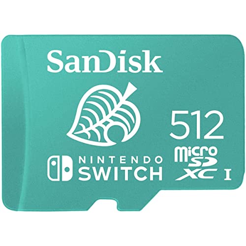 SanDisk 512GB MicroSD Card for Nintendo Switch