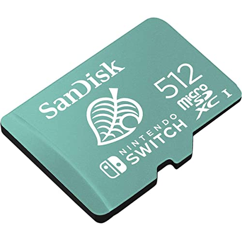 SanDisk 512GB MicroSD Card for Nintendo Switch
