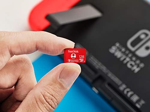 SanDisk 128GB microSD Card for Nintendo Switch