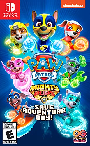 PAW Patrol Mighty Pups Adventure Bay for Switch