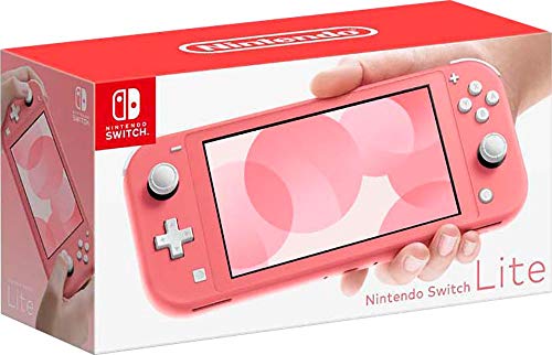 Coral Pink Nintendo Switch Lite Console