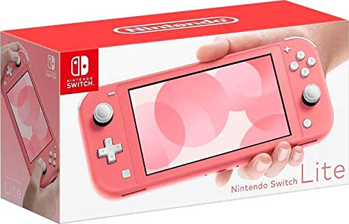 Coral Pink Nintendo Switch Lite Console