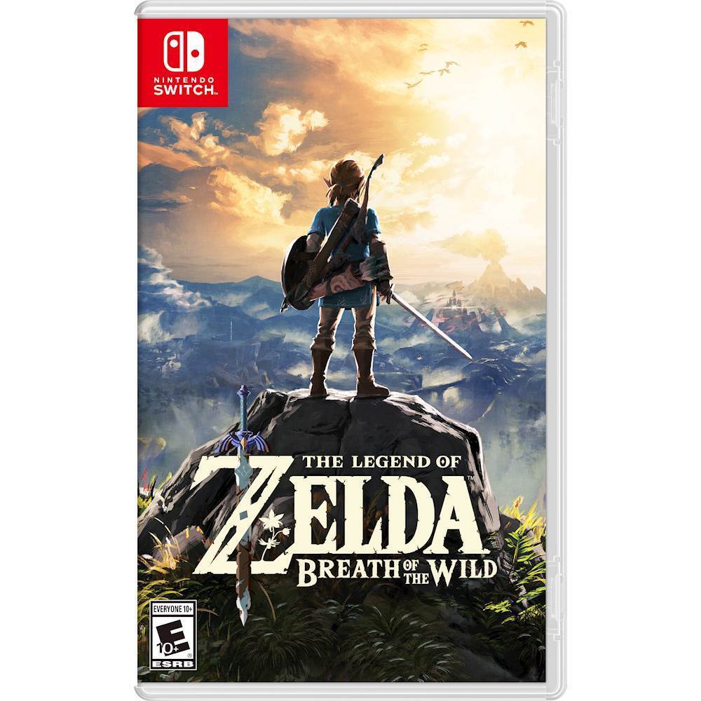 Zelda Breath of the Wild Empty Case for Switch