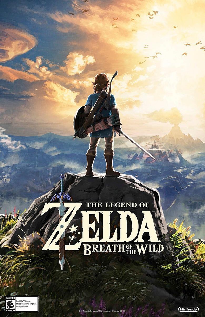 Zelda Breath of the Wild Empty Case for Switch