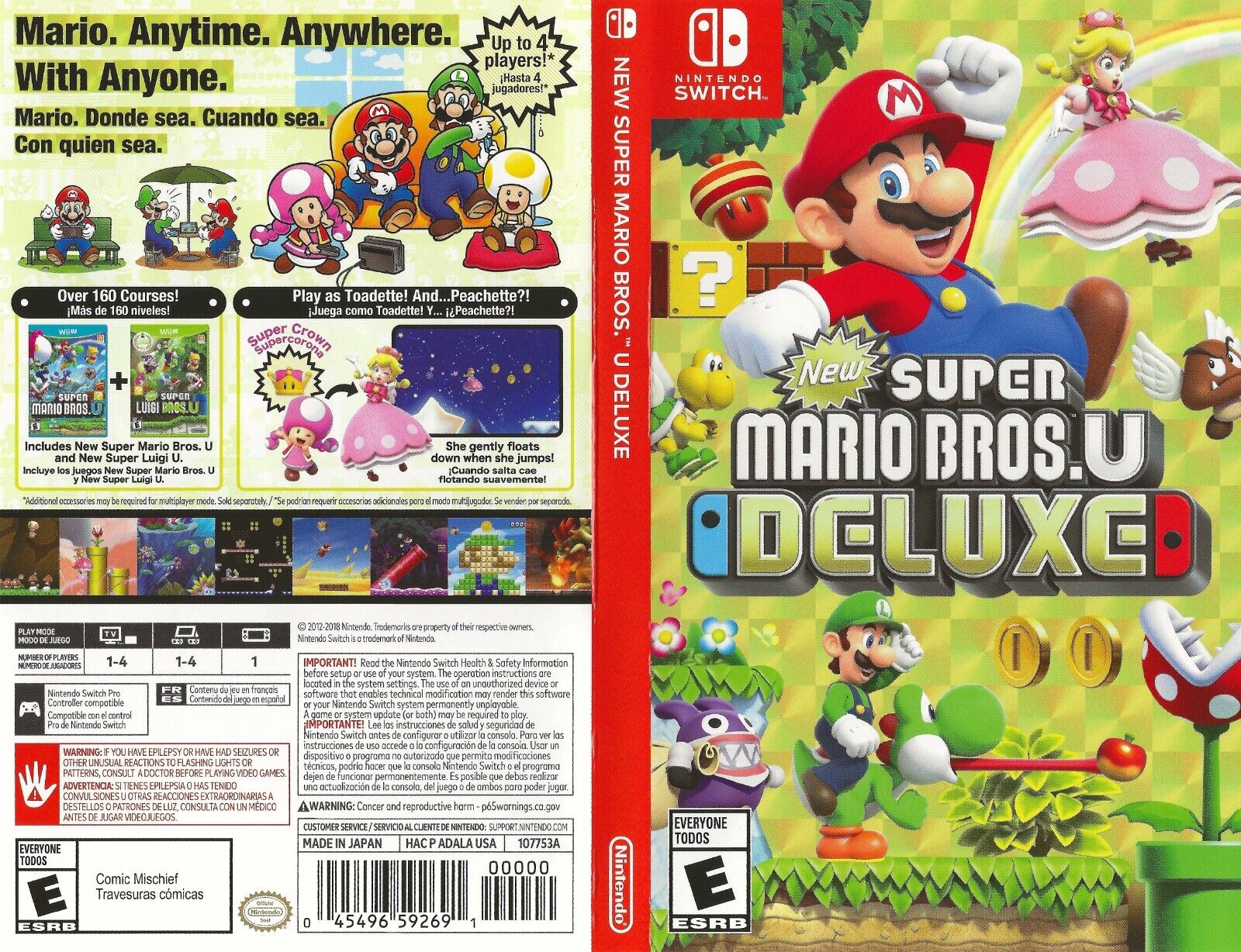 Super Mario Bros. U Deluxe - Switch