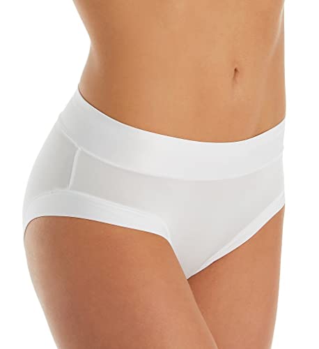 Warner's Women's Easy Does It Brief Hipster, White, XS/S
