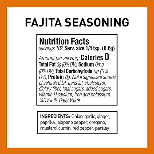 The Spice Hunter Fajita Seasoning Blend, 1.8-Ounce Jar