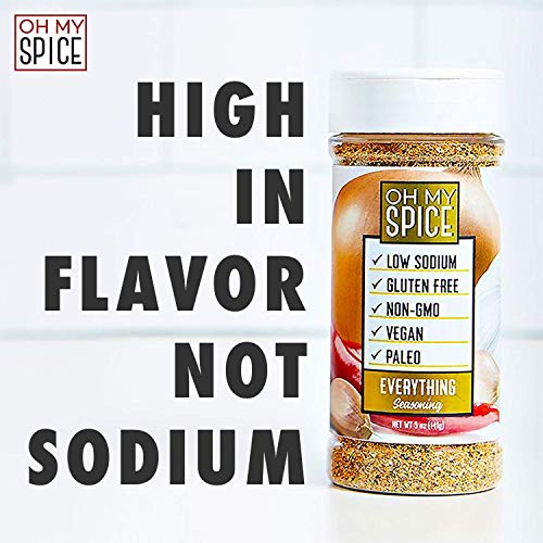 Spicy Fajita Low Sodium Keto Seasoning - Perfect for Anyone Looking for Keto-Friendly, Vegan, and Gluten-Free Seasoning for Their Meals