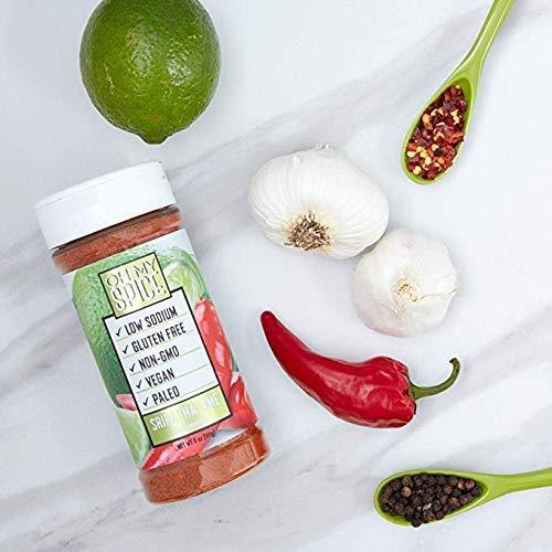 Sriracha Lime Low Sodium Keto Seasoning - Perfect for anyone looking for Keto-Friendly, Vegan, and Gluten-Free Seasoning for their Meals