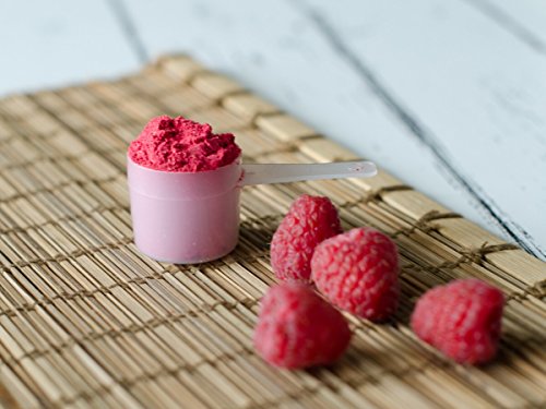 KOYAH - Organic Freeze-dried Raspberry Powder (Equivalent to 450 Raspberries): Whole-Berry Powder, Raw