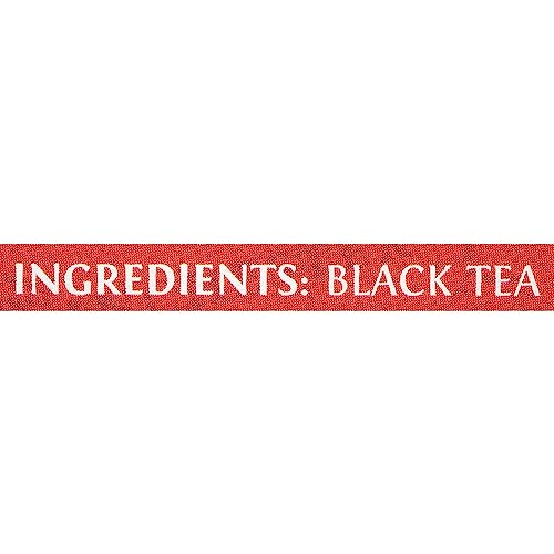 Twinings English Breakfast Individually Wrapped Tea Bags, 50 Count Pack of 6, Flavourful, Robust Caffeinated Black Tea