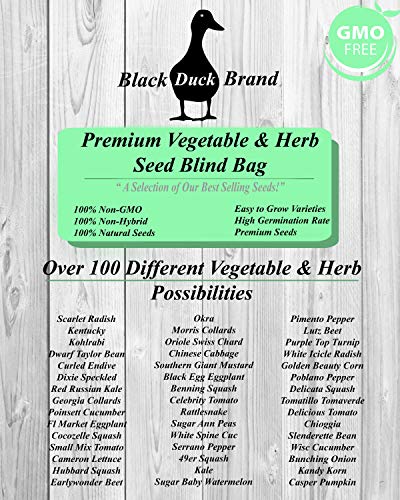 Set of Premium Variety Herbs and Vegetables - Deluxe Garden Choices for Premium Gardening!