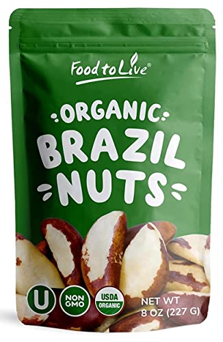 Organic Brazil Nuts, Raw & Nutritious Trail Mix