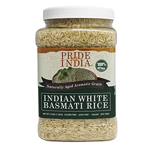 Pride Of India - Extra Long Indian Basmati Rice, 3.3 Lbs