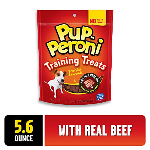 Pup-Peroni Original Beef Flavor Training Treats Dog Snacks, 5.6 Ounce (Pack of 8)